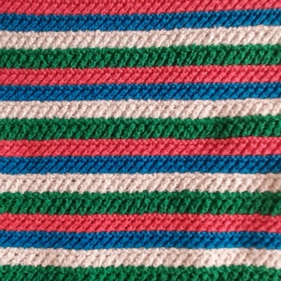 ZARA Women's Knit & Crochet Dress Striped Pre Fall Multi-Color w/ Straps NWT L - Picture 2 of 6